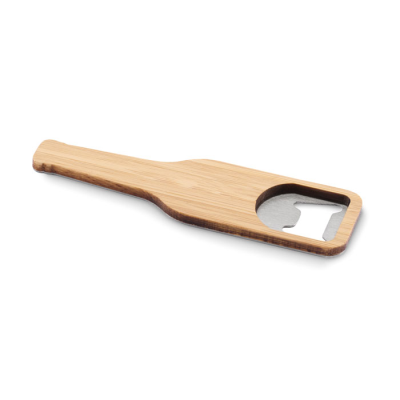 BAMBOO BOTTLE OPENER in Brown