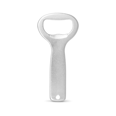BARLEY BOTTLE OPENER in Aluminium Metal in Satin Silver
