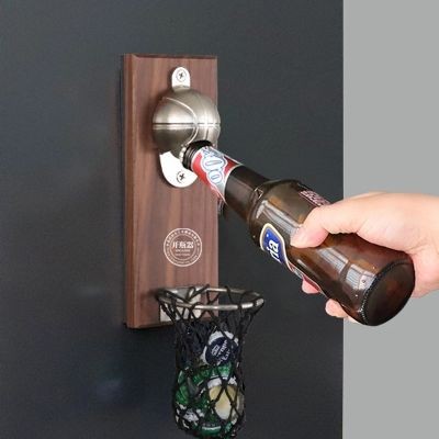 BASKETBALL HOOP BOTTLE OPENER