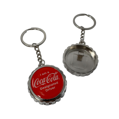 BOTTLE LID BOTTLE OPENER KEYRING