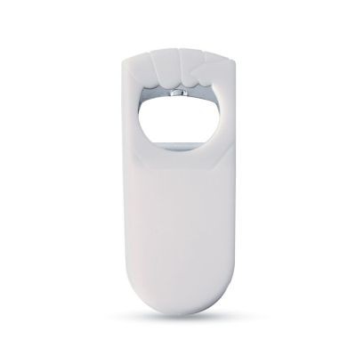 BOTTLE-OPENER AND SEALER in White