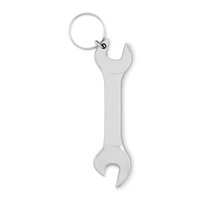 BOTTLE OPENER in Wrench Shape in Silver
