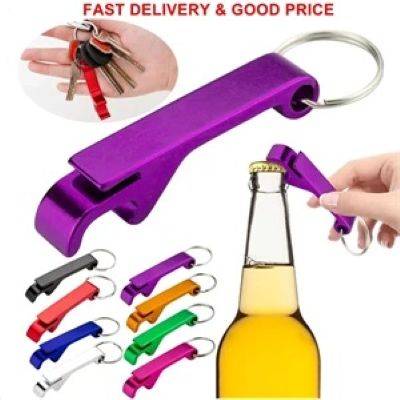 BOTTLE OPENER KEYRING CHAIN
