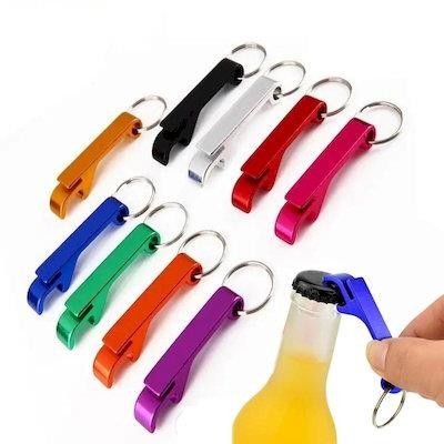 BOTTLE OPENER KEYRING CHAIN RING