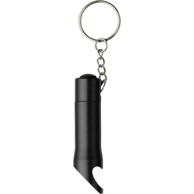 BOTTLE OPENER with Torch in Black