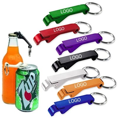 CLASSIC METAL KEYRING CHAIN BOTTLE OPENER