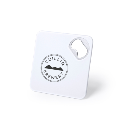 COASTER with Bottle Opener