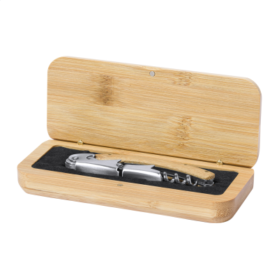 CORKSCREW BOTTLE OPENER in Natural