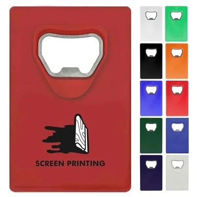 CREDIT CARD BOTTLE OPENER