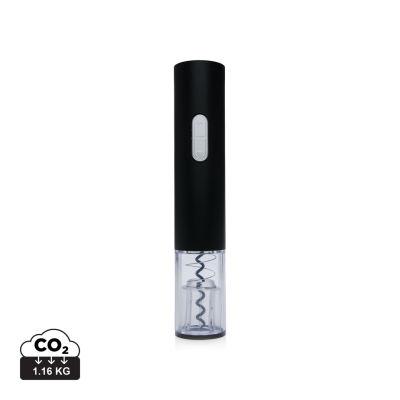 ELECTRIC WINE OPENER - USB RECHARGEABLE in Black