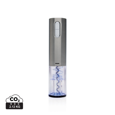 ELECTRIC WINE OPENER - USB RECHARGEABLE in Grey