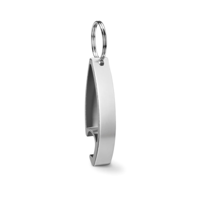 KEYRING BOTTLE OPENER in Silver