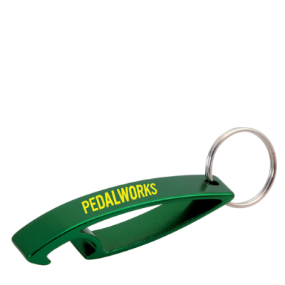 METAL BOTTLE OPENER KEYRING