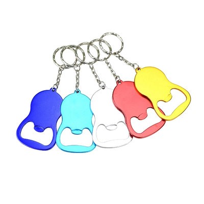 METAL BOTTLE OPENER with Keyring Chain