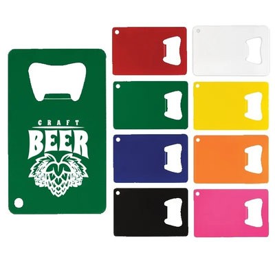METAL CREDIT CARD BOTTLE OPENER