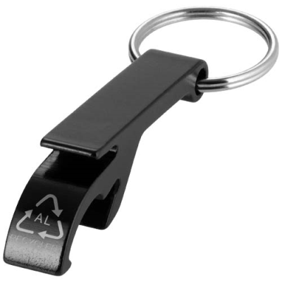 TAO RCS RECYCLED ALUMINIUM METAL BOTTLE AND CAN OPENER with Keyring Chain 