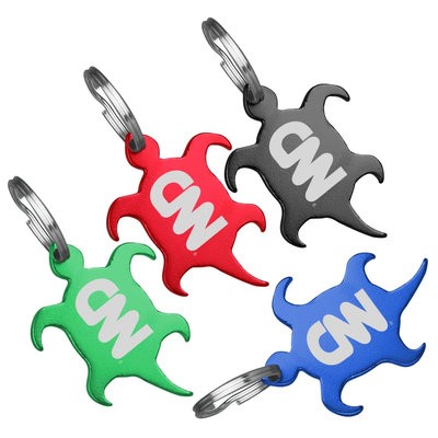 TURTLE SHAPE BOTTLE OPENER KEY HOLDER KEYRING