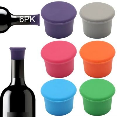 SILICONE WINE STOPPER - PROMOTIONAL CORPORATE GIFT