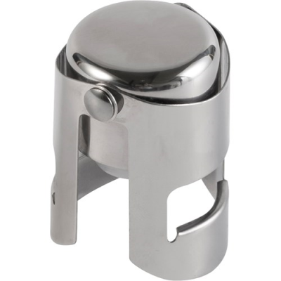 STAINLESS STEEL METAL STOPPER in Silver