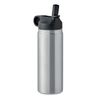 DOUBLE WALL BOTTLE 500 ML in Silver