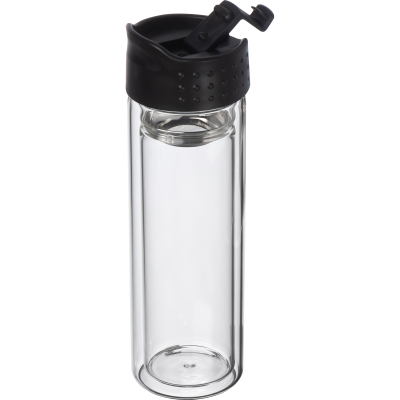 DOUBLE WALLED GLASS BOTTLE