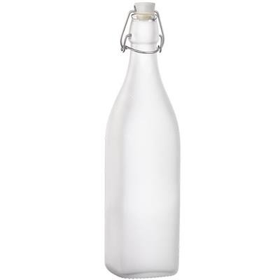 FROSTED 1 LITRE SQUARE BOTTLE