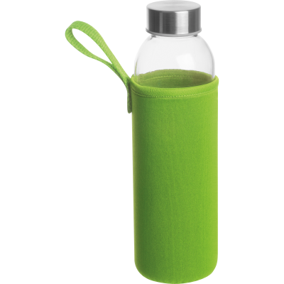 GLASS BOTTLE KLAGENFURT in Apple Green 