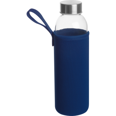 GLASS BOTTLE KLAGENFURT in Dark Blue 