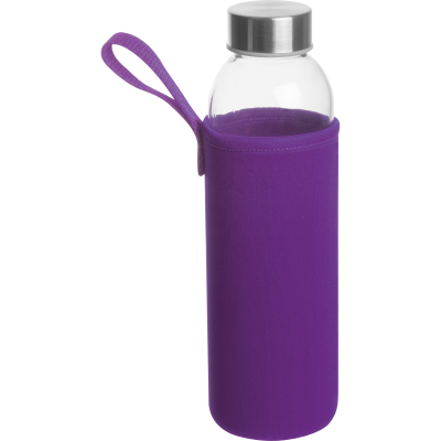 GLASS BOTTLE KLAGENFURT in Purple 