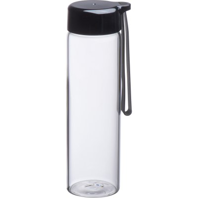 GLASS BOTTLE with PP Cap Sevilla in Clear Transparent 