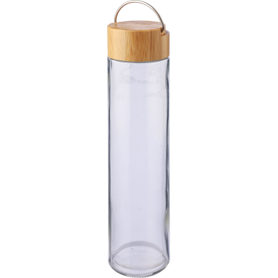 GLASS DRINK BOTTLE (500ML) in Brown