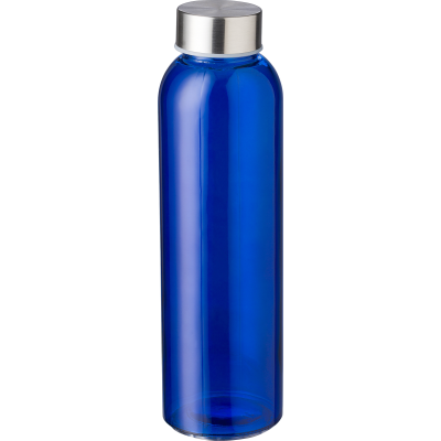 GLASS DRINK BOTTLE (500ML) in Cobalt Blue