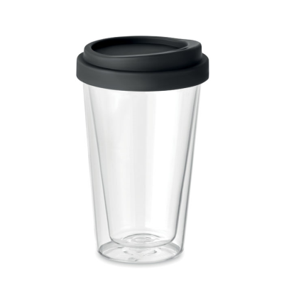 HIGH BOROSILICATE GLASS 350ML in Black