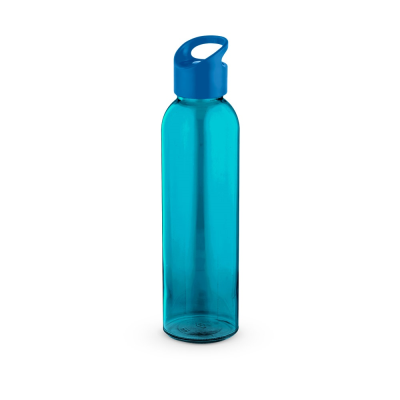 PORTIS GLASS GLASS BOTTLE with PP Cap 500 Ml in Royal Blue