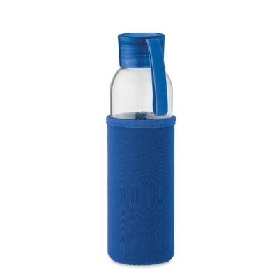RECYCLED GLASS BOTTLE 500 ML in Blue