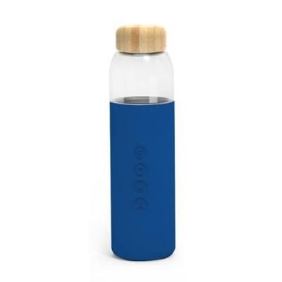SOMA GLASS WATER BOTTLE in Sapphire