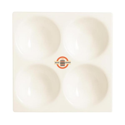 APPETISER SQUARE FOUR BOWL (14,8CM) - PROMOTIONAL CORPORATE GIFT