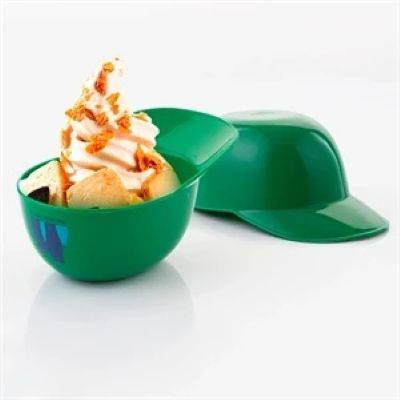 BASEBALL HELMET ICE CREAM BOWL