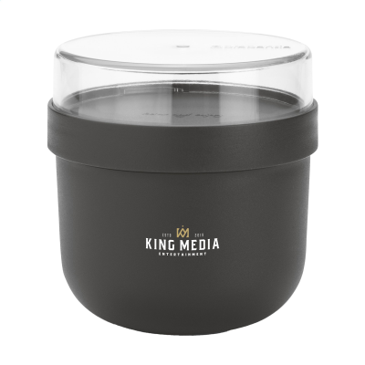 BRABANTIA MAKE & TAKE BREAKFAST BOWL 500 ML in Dark Grey