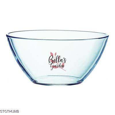 COSMOS GLASS SERVING BOWL 230MM/9