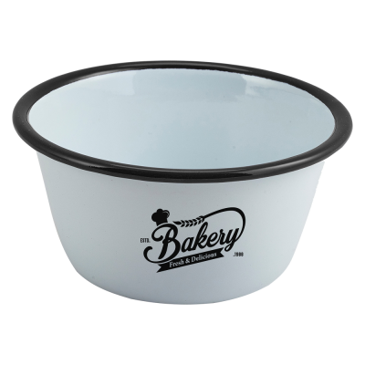 ENAMEL ROUND DEEP PIE DISH (500ML & 17,6OZ)