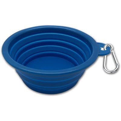 FOLDING SILICON DOG BOWL