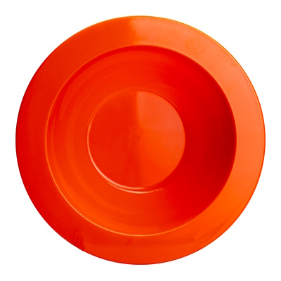 PLASTIC BOWL ORANGE