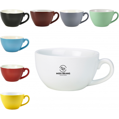 PORCELAIN BOWL SHAPE CUP (340ML) - FITS SAUCER C6614