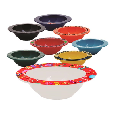 REUSABLE PLASTIC BOWL