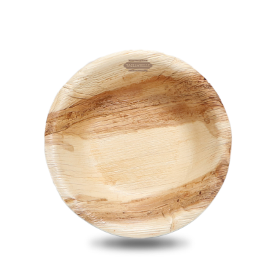 ROUND PALM LEAF BOWL (12CM)