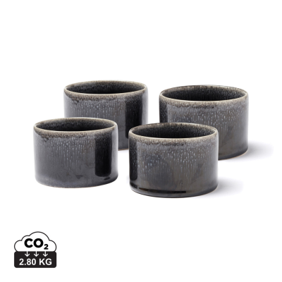 VINGA NOMIMONO BOWL SET MINI, 4 PCS SET in Black