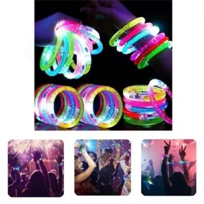 GLOW STICK LED LIGHT UP BRACELETS
