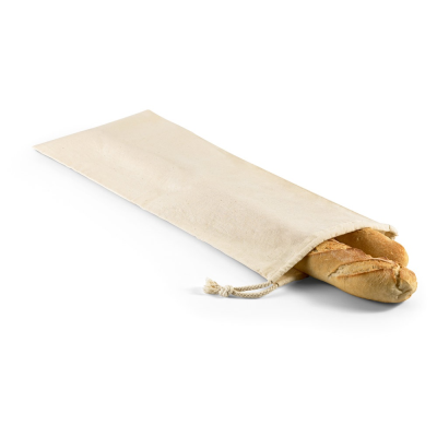 MONCO 100% COTTON BREAD BAG in Light Natural