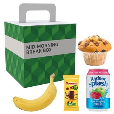 MID-MORNING BREAK BOX EXHIBITION GIVEAWAY - FULL COLOUR PRINT
